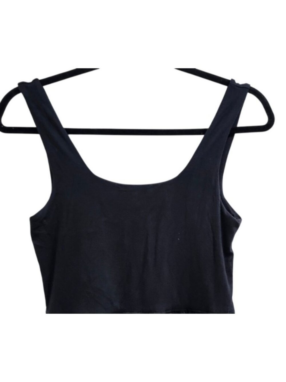 Everlane The Riviera Black Fit & Flare Midi Dress Pockets Size S - Picture 3 of 13